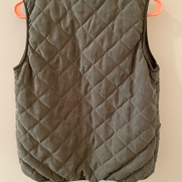 Reversible vest, green, Pink Lily, Size medium - Picture 3 of 6